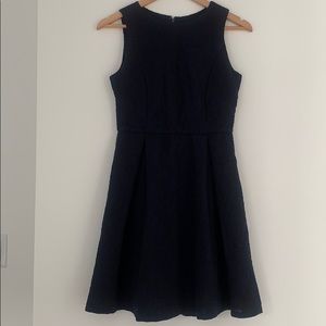 Ann Taylor Navy Midi Dress